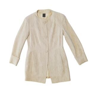 Gres Paris Acrylic Viscose Blend Elegant Designer Vintage Suit Sz 40 ~ Sz 2 US